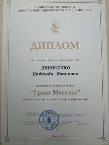 Документ преподавателя Гейвандова Haдежда Ивановна