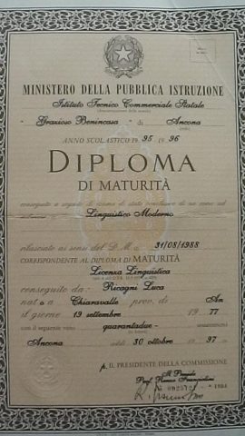 Документ преподавателя Ricagni Luca