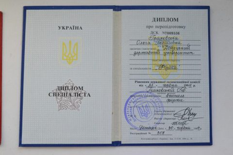 Документ преподавателя Граховская Ольга