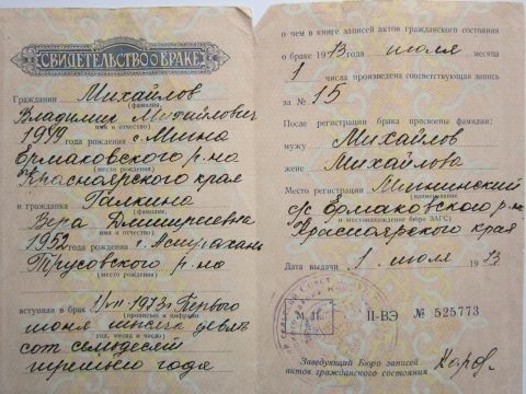 Документ преподавателя Михайлова Вера  Дмитриевна