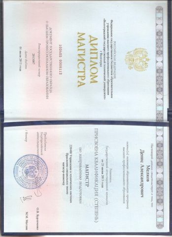 Документ преподавателя Мелков Денис Александрович