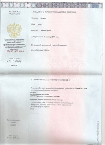 Документ преподавателя Мелков Денис Александрович