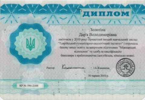 Документ преподавателя Золотина Дарина Владимировна