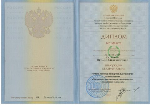 Документ преподавателя Варданян(Грачева) Оксана Александровна