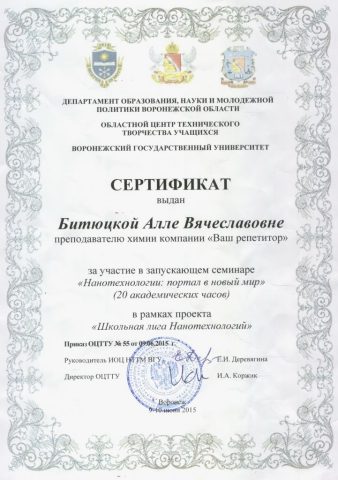 Документ преподавателя Битюцкая Алла Вячеславовна