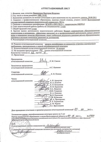 Документ преподавателя Кравченко Виктория Игоревна