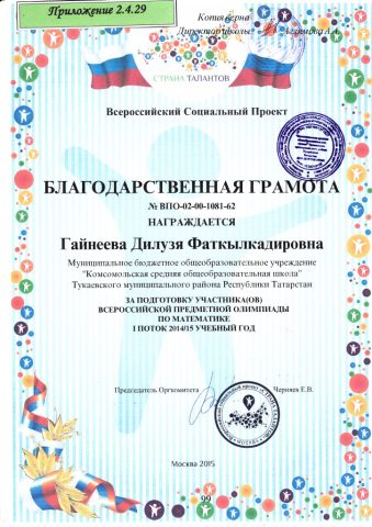 Документ преподавателя Гайнеева Дилузя Фаткылкадировна