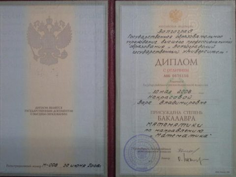 Документ преподавателя Некрасова Вера Владимировна