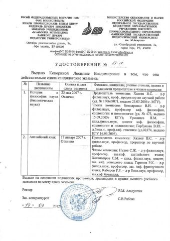Документ преподавателя Кокорина Людмила Владимировна