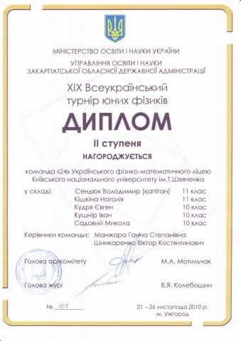 Документ преподавателя Сендюк Владимир