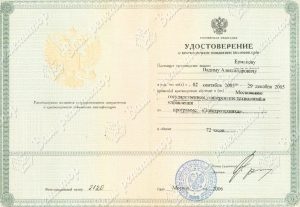 Документ преподавателя Ермаков Вадим Александрович