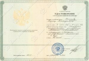 Документ преподавателя Ермаков Вадим Александрович
