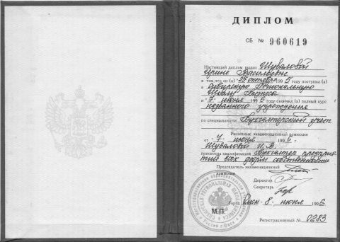 Документ преподавателя Шувалова Ирина Васильевна