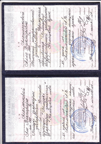 Документ преподавателя Алхименкова Алла Викторовна