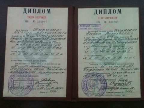 Документ преподавателя Баева Оксана Васильевна